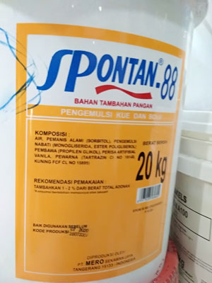 Cake Emulsifer Spontan88